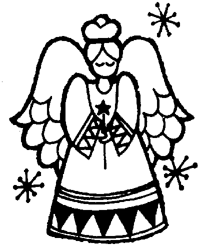 Christmas Ornament Coloring Pages For Kids